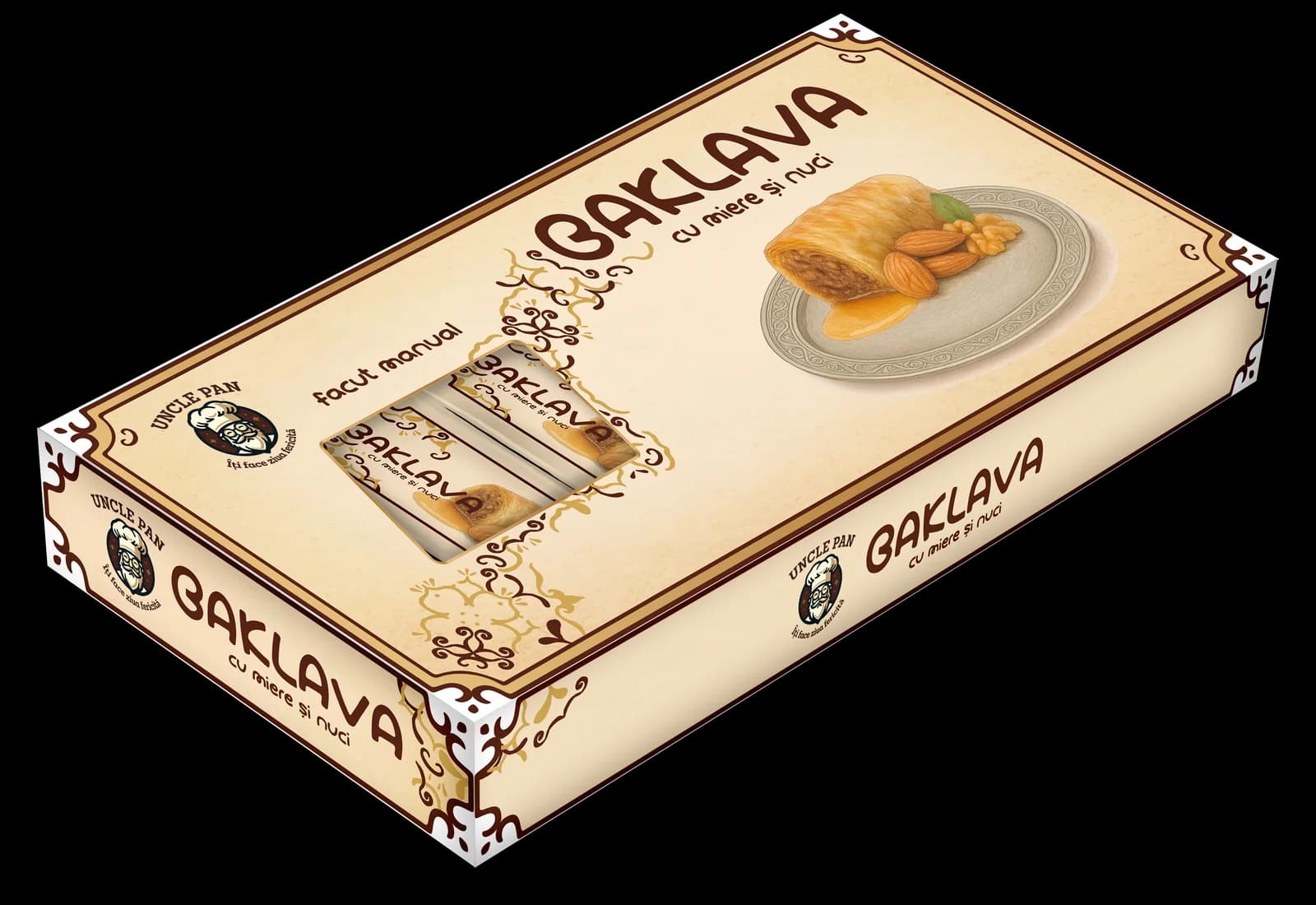 Baklava cutie cu miere și nuci — Uncle Pan