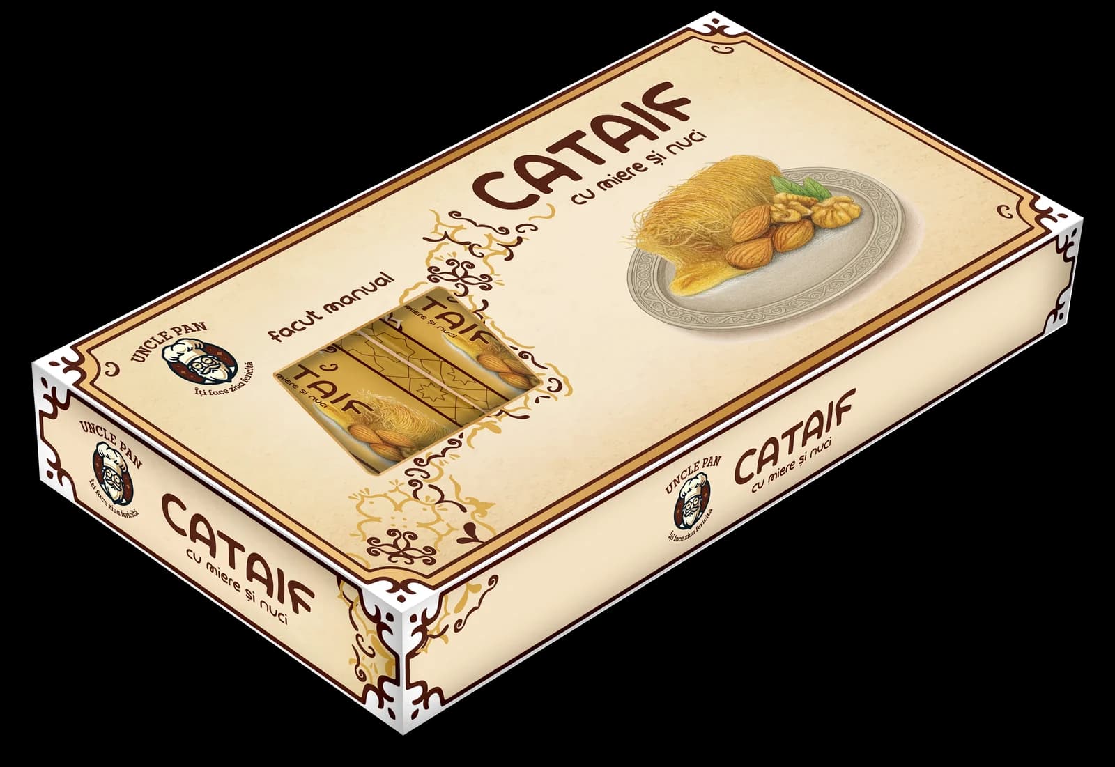 Cataif cutie cu miere și nuci — Uncle Pan