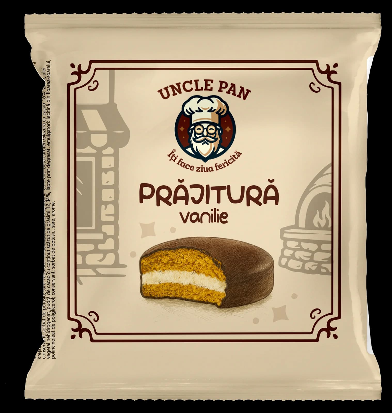 Prăjitură vanilie — Uncle Pan